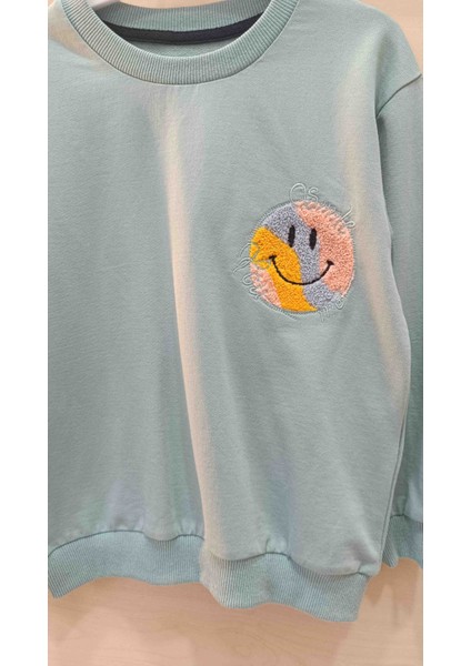 Çocuk Gülenyüz Punc Nakıslı Sweatshirt fiyatları