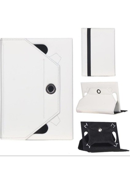 Vankyo Matrixpad Z4 10.1 Dönerli Stand Olabilen Suni Deri Tablet Kılıfı
