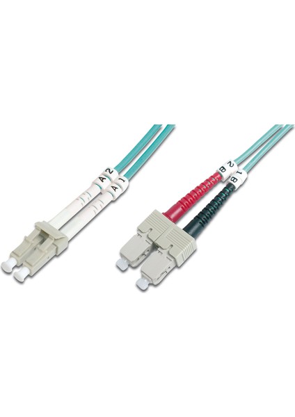 Digitus DK-2532-03/3 3 mt Lc-Sc 50/125 Om3 Multimode Fiber Patch Kablo