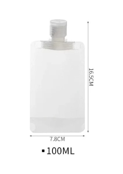 3 Adet 100 ml Krem Şampuan Kabı Tekrar Kullanılabilir Set fiyatları