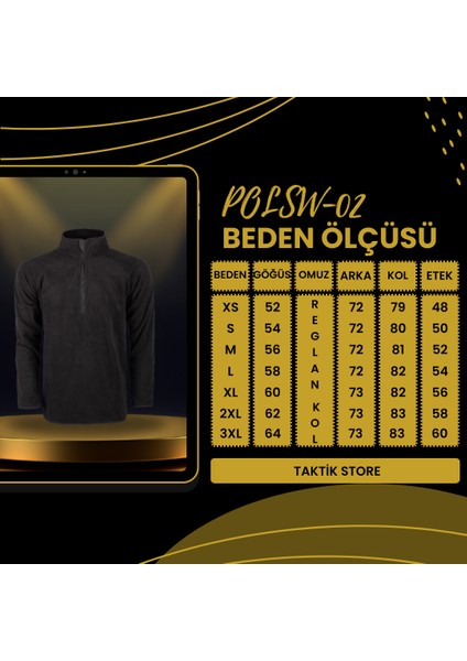 Polsw 02 Universal Kalitede Polar Sweat