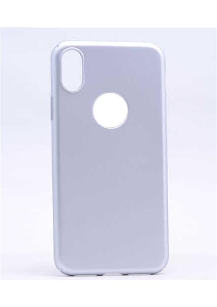 Apple iPhone x Uyumlu Kılıf Renkli Mat Ince 3A Rubber Kapak