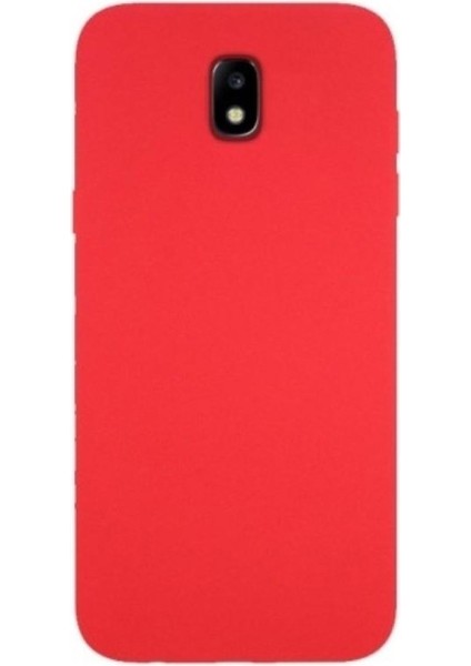 Galaxy J7 Pro Kılıf Renkli Mat Ince 3A Rubber Kapak