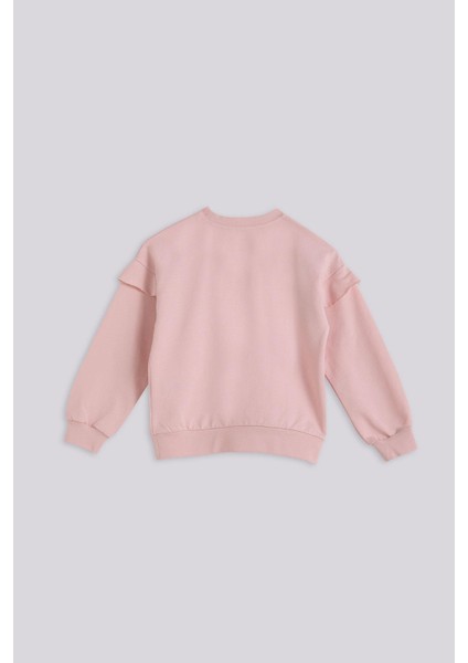 Bg Store Kız Çocuk Pembe Sweatshirt