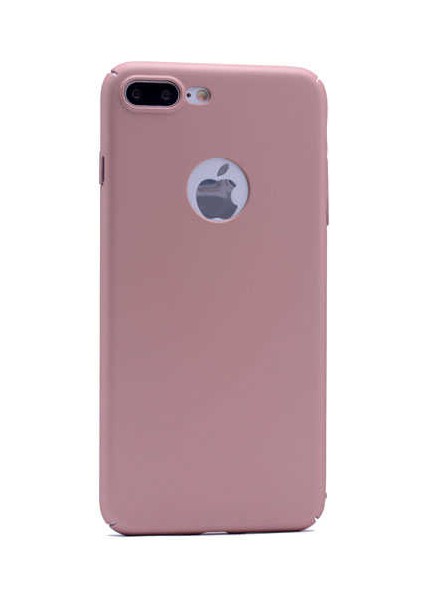 Apple iPhone 8 Plus Uyumlu Kılıf Renkli Mat Ince 3A Rubber Kapak