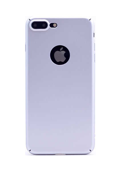 Apple iPhone 8 Plus Uyumlu Kılıf Renkli Mat Ince 3A Rubber Kapak