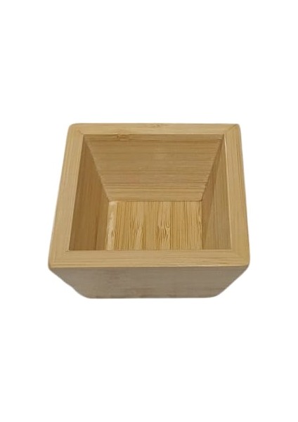 Bambu 6'lı Sunum Çerezlik Reçellik 8X8X4 PS10
