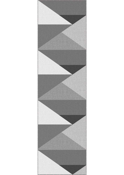 Gri Kaymaz Geometrik Kesme Rulo Özel Ölçülü Yolluk AR1334 fiyatları