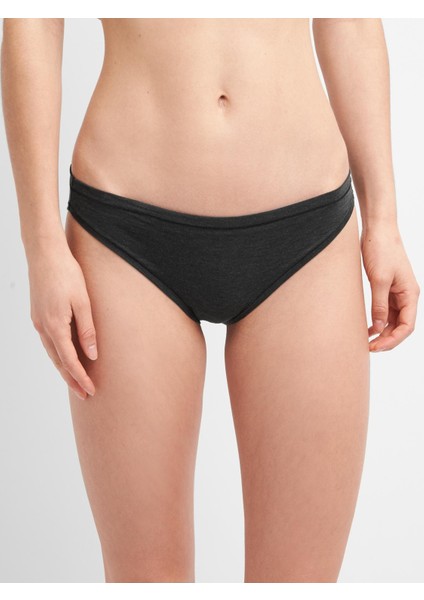 Kadın Siyah Düşük Bel Bikini Külot fiyatları
