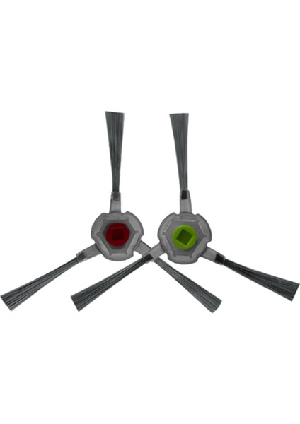 Ozmo U2 DGN22 Pro Robot Süpürge Aksesuarları Için 8 Adet Yedek Parça Yan Fırça (Yurt Dışından)