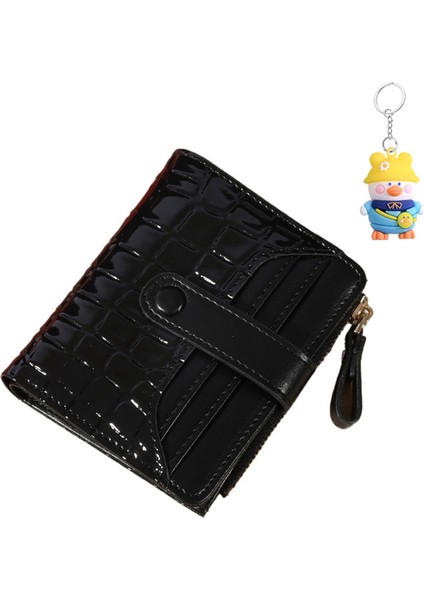 Bayan Cüzdanı Bayan Kısa Çoklu Kart Yuvası Moda Çok Yönlü Para Cüzdanı Kart Tutucu (Yurt Dışından)