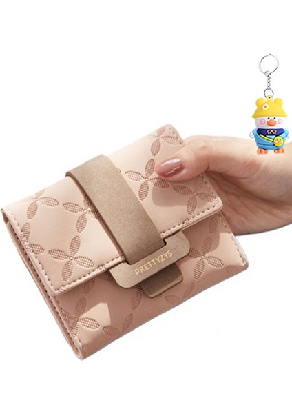 Kısa Cüzdan Moda Bayan Öğrenci Para Cüzdanı Kart Tutucu (Yurt Dışından)