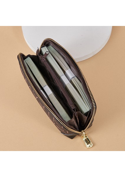Uzun Cüzdan Bayan Moda Clutch Büyük Kapasiteli Para Cüzdanı Cep Telefonu Çantası (Yurt Dışından)