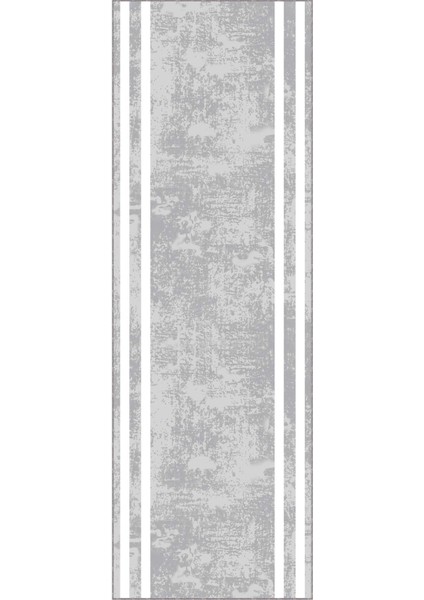 Gri Kaymaz Çerçeveli Kesme Rulo Özel Ölçülü Yolluk VH008 modelleri