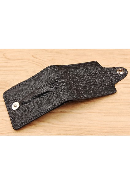 Moda Cüzdan Erkekler Kısa Madeni Para Manyetik Toka Cüzdanı Çoklu Kart Yuvası Kart Tutucu (Yurt Dışından) indirimleri