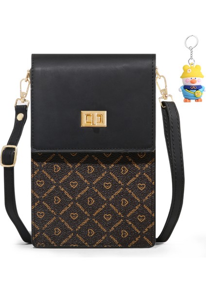 Moda Bayan Cep Telefonu Çantası Moda Çapraz Omuz Küçük Omuz Çantası Çok Fonksiyonlu Cep Telefonu (Yurt Dışından)