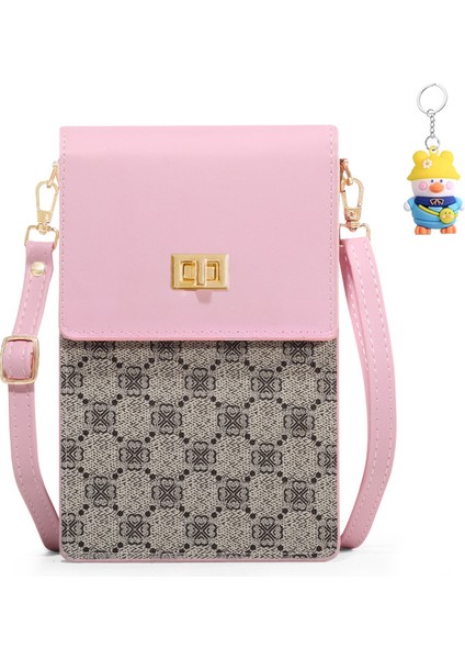 Moda Bayan Cep Telefonu Çantası Çapraz Omuz Küçük Omuz Çantası Çok Fonksiyonlu Cep Telefonu (Yurt Dışından)