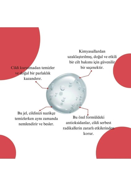Gilaburu Yağı Özlü Yüz Temizleme Jeli