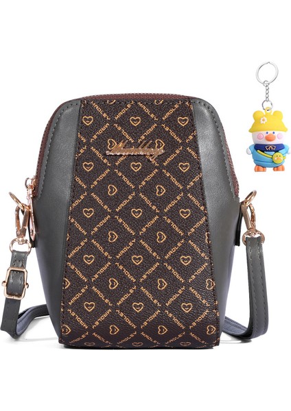 Cep Telefonu Çantası Kadın Crossbody Küçük Çanta Gündelik Büyük Kapasiteli Fermuarlı Kadın Çantası Çok (Yurt Dışından)