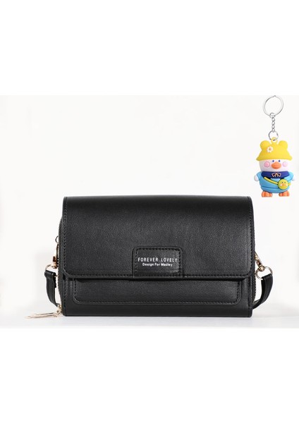 Cüzdan Bayanlar Çoklu Kart Yuvası Elli Çantası Büyük Kapasiteli Crossbody Omuz Çantası Cep Telefonu Çantası (Yurt Dışından)