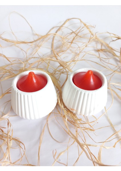 Tealight Mumluk 2 Li Beyaz fiyatları