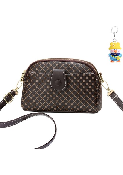 Çanta Küçük Kare Çanta Kadın Crossbody Çanta Çok Katmanlı Cep Telefonu Çanta Omuz Çanta (Yurt Dışından)