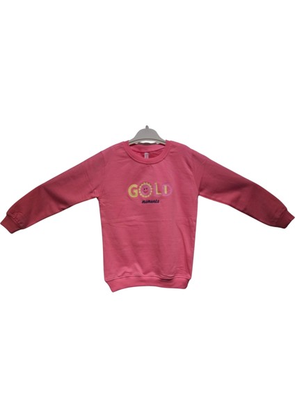Gold Nakışlı Sweatshırt