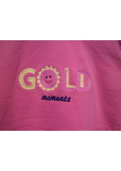 Gold Nakışlı Sweatshırt