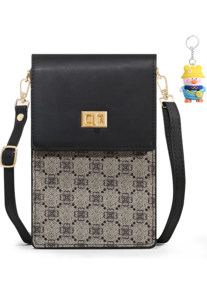 Moda Bayan Cep Telefonu Çantası Çapraz Omuz Küçük Omuz Çantası Çok Fonksiyonlu Cep Telefonu (Yurt Dışından)