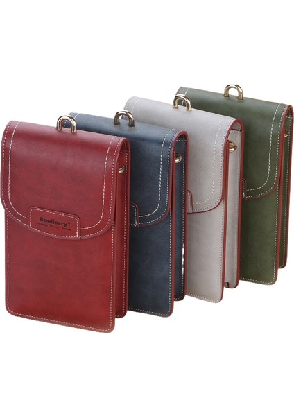 Bayan Cüzdan Moda ve Çok Yönlü Büyük Kapasiteli Toka Crossbody Cep Telefonu Çantası (Yurt Dışından)