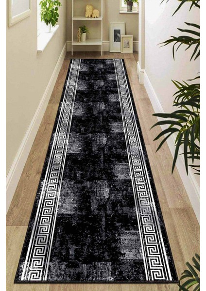 Siyah Kaymaz Kesme Rulo Özel Ölçü Yolluk AR553