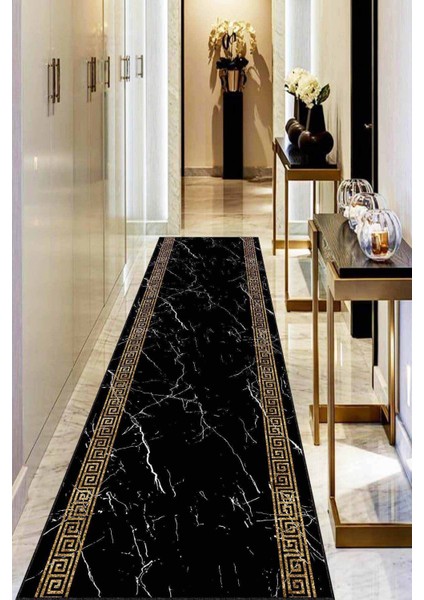 Siyah Gold Kaymaz Özel Ölçü Rulo Yolluk AR312