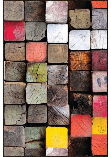 Renkli Kaymaz Üç Boyutlu Kesme Rulo Özel Ölçü Yolluk AR299 modelleri