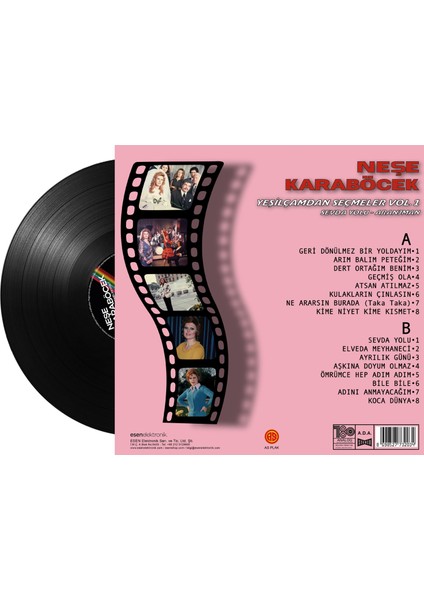 Neşe Karaböcek - Yeşilçam'dan Seçmeler Vol.1 / Sevda Yolu (Plak)