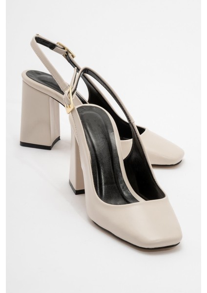 Sofıa Bej Kadın Topuklu Ayakkabı fırsatları