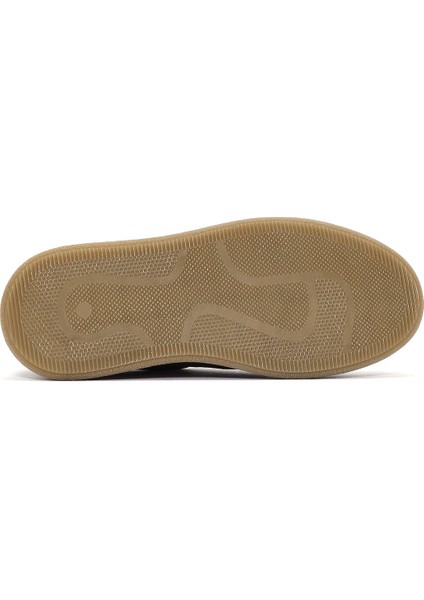 Kadın Taba Bağcıklı Süet Deri Sneaker 25SFD510710