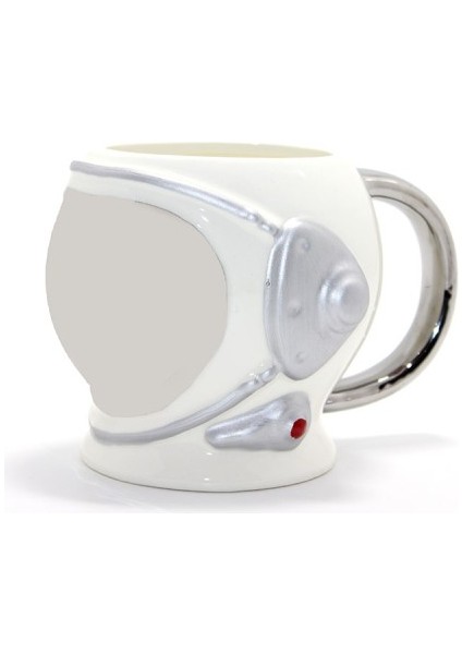 Uzay Temalı Porselen Kupa Bardak