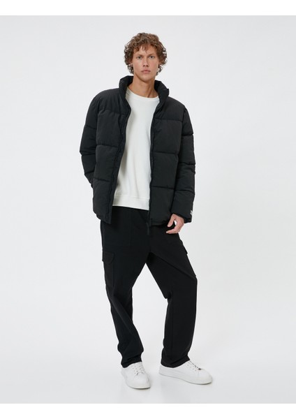 Şişme Mont Slogan Baskılı Fermuarlı fiyatları