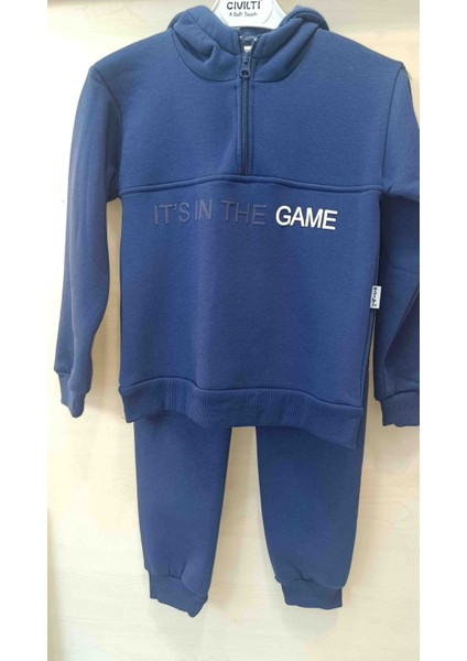 Erkek Çocuk Sweatshirt Alt Eşofman Takımı
