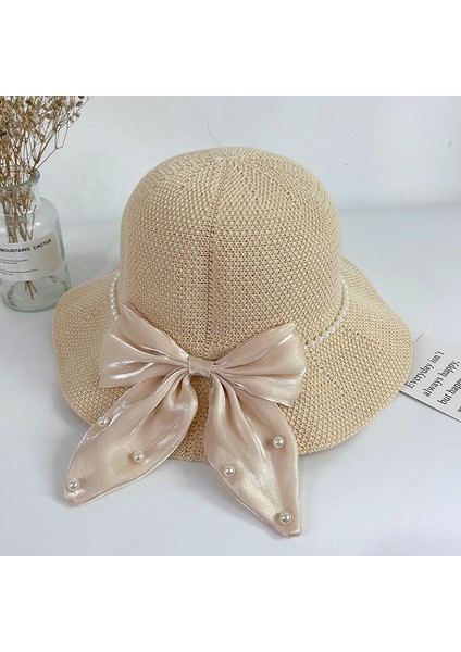 Güneşlik Kadın Güneş Kremi ve Uv Koruması Açık Çiçek Yaz Şapkası (Yurt Dışından)