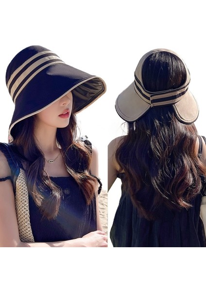 Boş Silindir Şapka Katlanabilir Yaz Güneş Şapkası Plaj Rahat Güneş Şapkası (Yurt Dışından) fiyatları