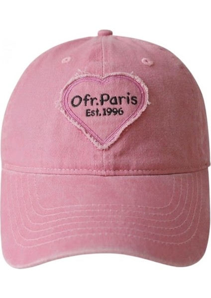 Aşk Retro Yumuşak Üst Siperlik Amerikan Beyzbol Şapkası (Yurt Dışından)