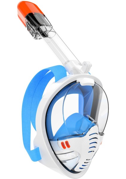Ücretsiz Dalış Maskesi Tamamen Kuru Solunum Maskesi Unisex Maske (Yurt Dışından)