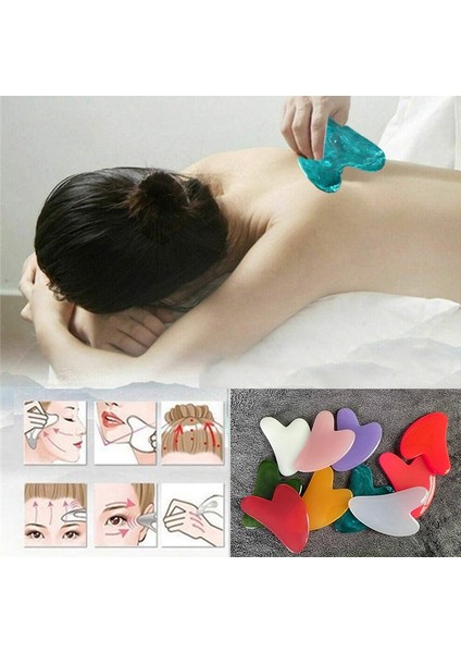 Guasha Masaj Yüz Massag Reçine Balmumu Gua Sha Taklit Yeşim Tahtası Akupunktur Noktası Göz Bakımı Spa Masaj Aracı Masaj Vize (Yurt Dışından) fiyatları