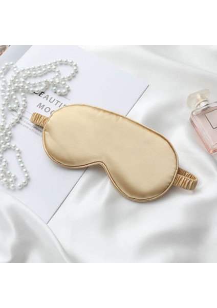 Adet Doğal Uyku Göz Maskesi Göz Bandı Kapak Gölge Göz Bandı Kadın Erkek Yumuşak Taşınabilir Seyahat Göz Bandı Altın (Altın) (Yurt Dışından) indirimleri