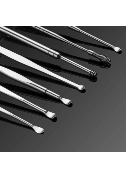 8 Adet Kulak Temizleme Çubuğu Temizleme Seti Sağlık Aracı Kulak Wax Sökücü Temizleyici Kulak Kaşığı Temizleme Kulaklar Curette Kiti Gümüş (Yurt Dışından) fiyatları
