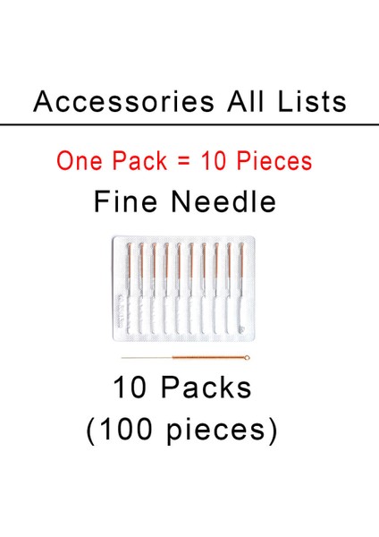 Evrensel Aksesuarlar Köstebek Lazer Plazma Temizleme Kalemi Değiştirilebilir Ince Ince Iğneler Kapak Corase Kalın Iğneler Cilt Lekesi Dedicatedfine Needle 100X (Ince Iğne 100X) (Yurt Dışından) modelleri