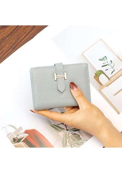 Kısa Cüzdan Kadın Şık Katlanır Cüzdan (Yurt Dışından)
