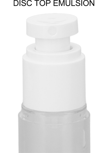Hao Kan 6 Adet Kozmetik Şişeler Plastik Pres Tipi Vakum Şeffaf Doldurulabilir Konteyner 30ML (Yurt Dışından)