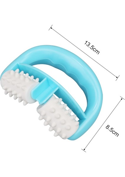 Adet Mavi D Tipi Yağ Kontrol Rulosu Masajı Selülit Bacak Karın Boyun Kalça Hızlı Anti Selülit Yüz Germe Araçları Rollerred (Kırmızı) (Yurt Dışından)